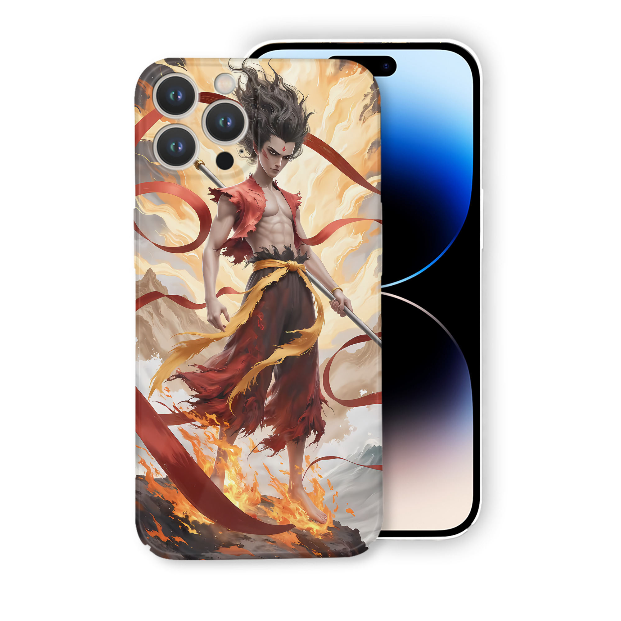 （画像用） Ne Zha 2 ナタ 魔童の大暴れ 【iPhone 14シリーズ対応】ハードケース